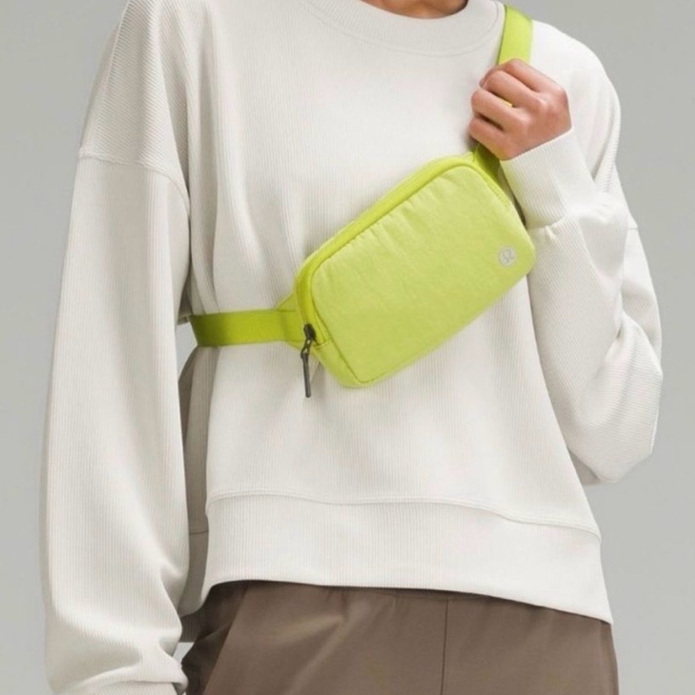 Lululemon Lime Green Belt Bag